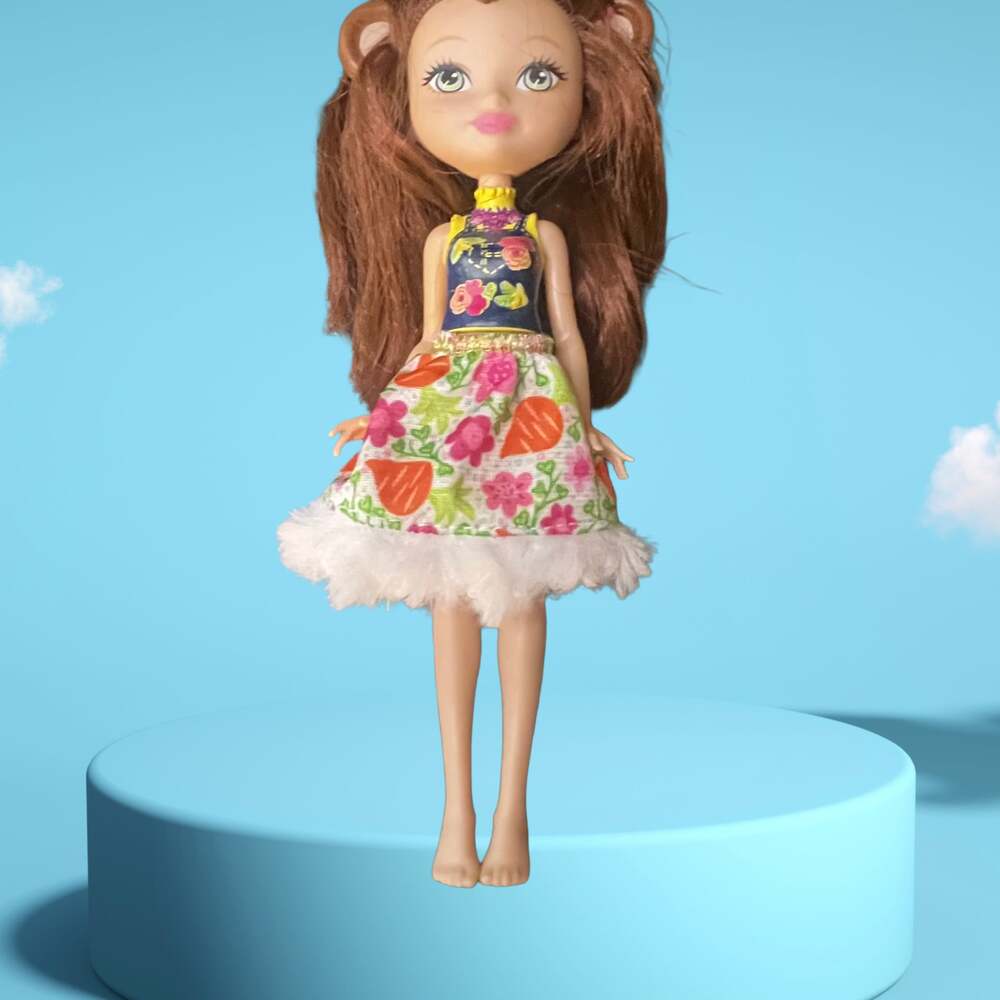 Mattel Enchantimals 6-inch Merit Monkey Doll with Floral Dress